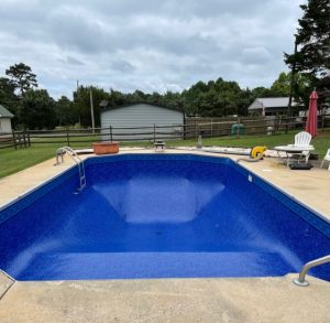Inground Pool Liner Installation in Statesville, North Carolina